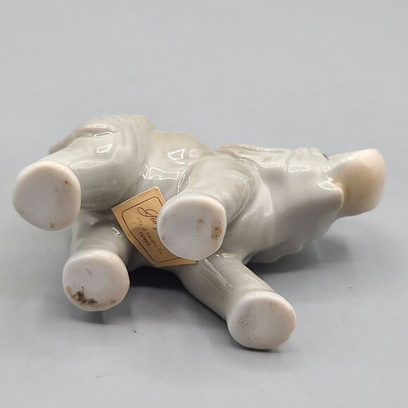 George Good Miniature Porcelain Elephant Figurine Twaian - Picture 5 of 8